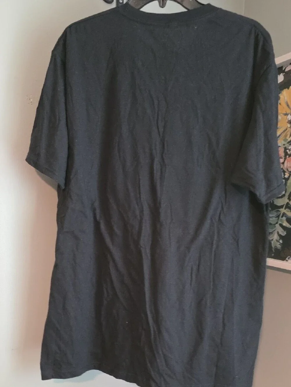 Black 'Always Hungry' Caterpillar Graphic Tee Size XL NWT
